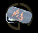 Slim Metal Rolling Tray w/ 3D Magnetic Lid - All Eyez On Him