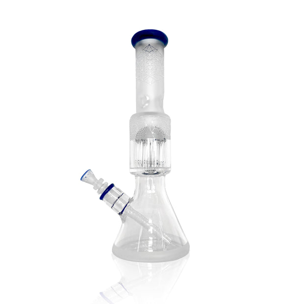 Calvo Glass - Blasted Mosaic Beaker (15")