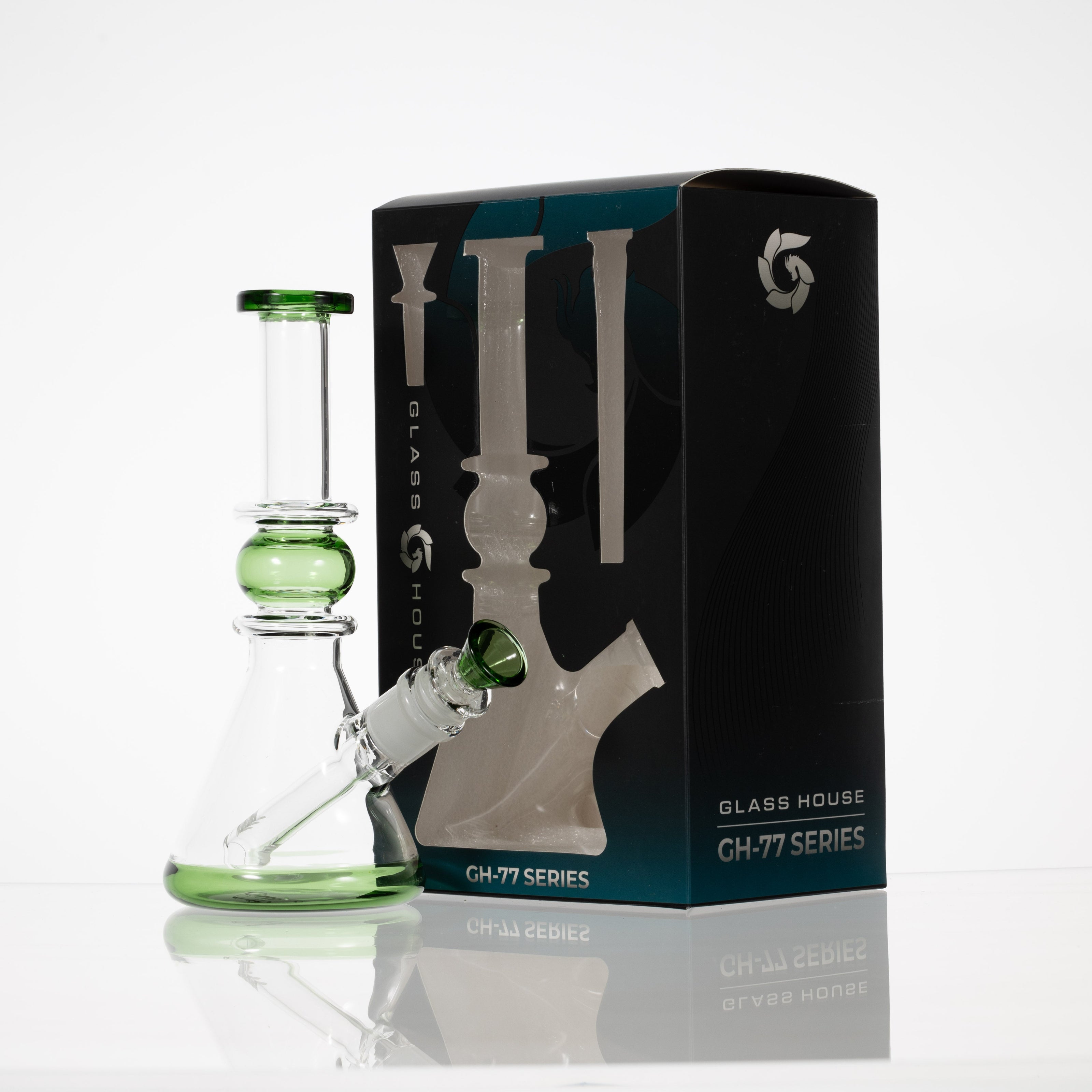 Glass House Water Pipe Kit - Orb Beaker (8.5