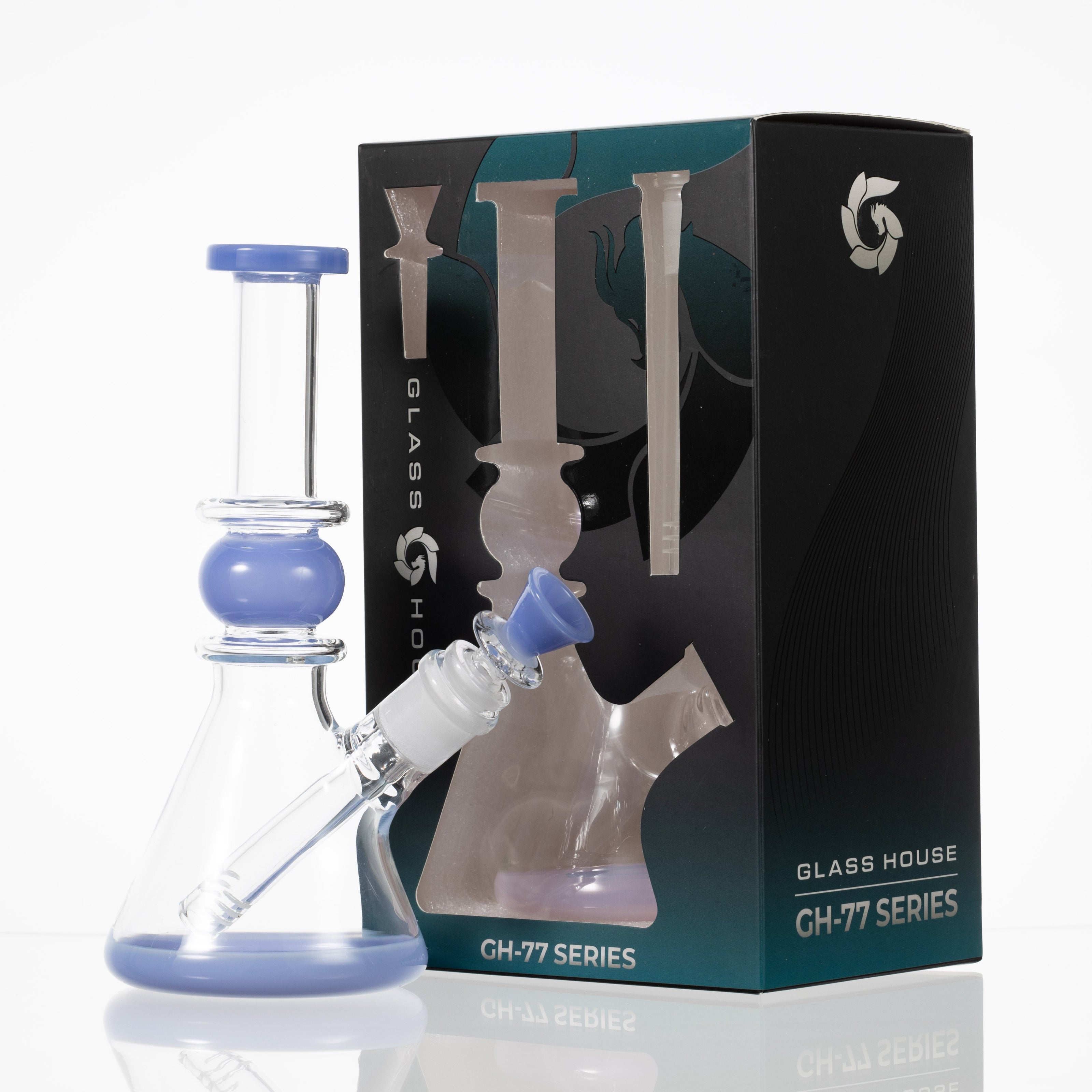 Glass House Water Pipe Kit - Orb Beaker (8.5