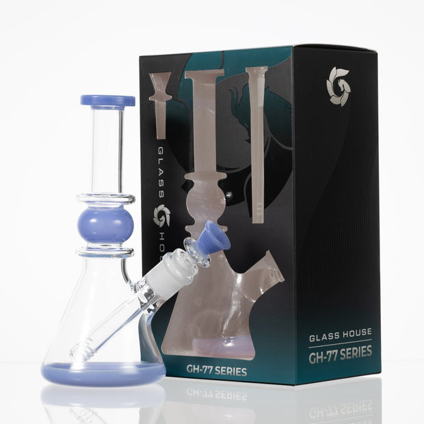Glass House Water Pipe Kit - Orb Beaker (8.5")