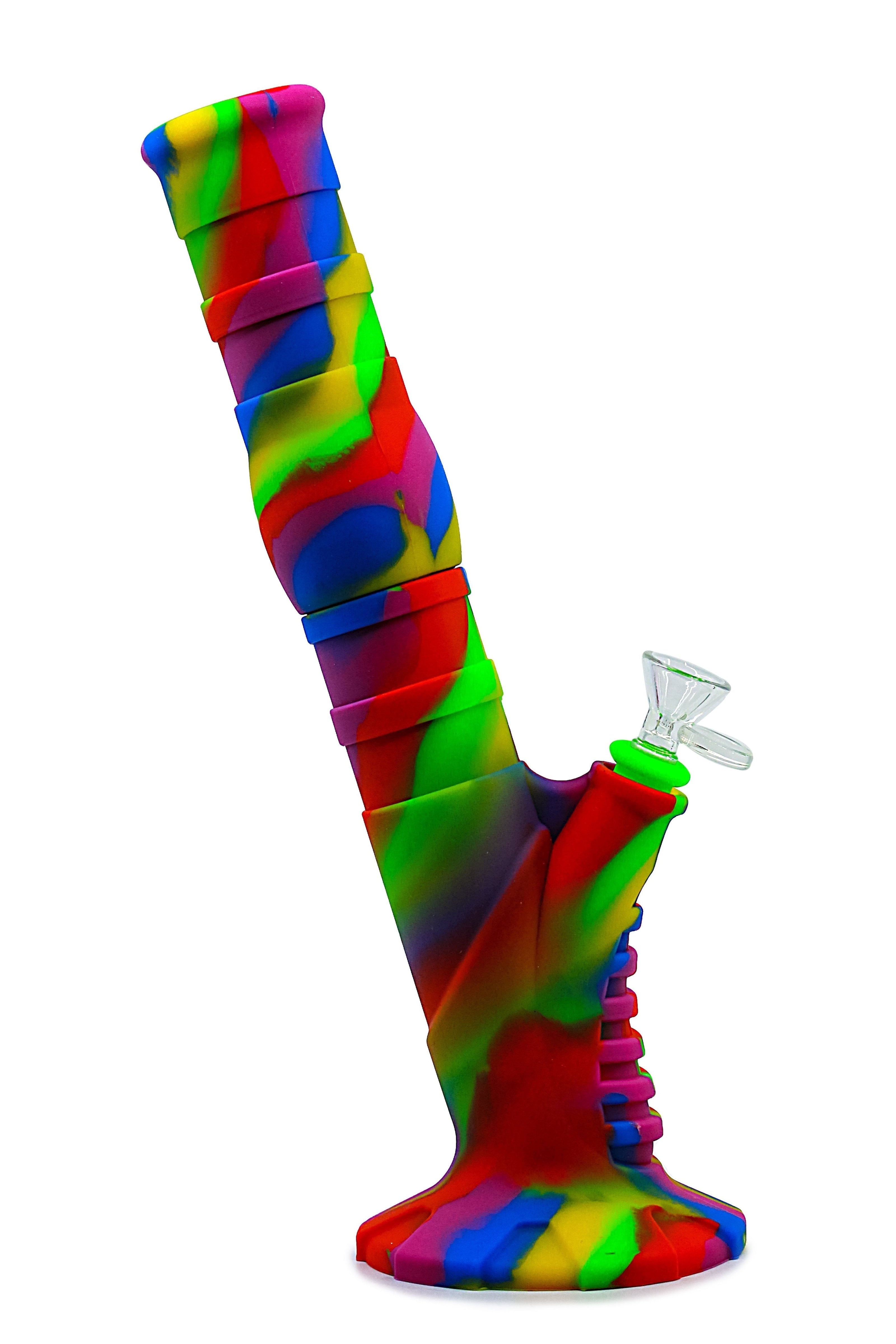 Silicone Water Pipe - Leaning Tower (13