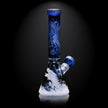 Milky Way Glass - Blood Feud Beaker w/ Collins Perc - Light Blue (11