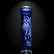 Milky Way Glass - Blood Feud Beaker w/ Collins Perc - Light Blue (11