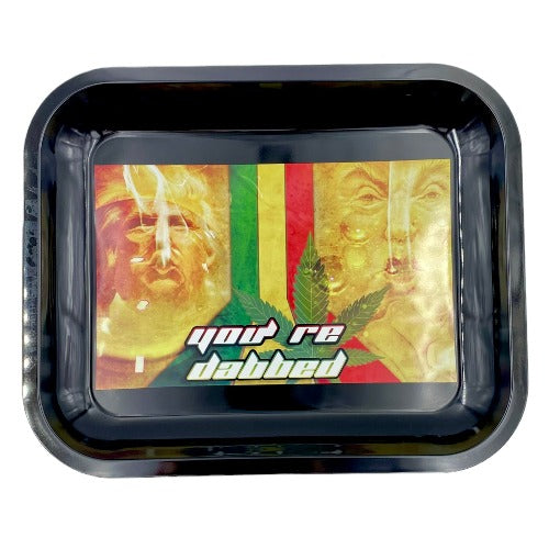 Metal Rolling Tray - Dab Man (14
