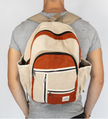 Nature Sacks - Handcrafted Hemp Backpack - Red