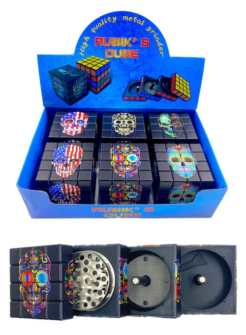Grinder - Skull Cube (2.4")