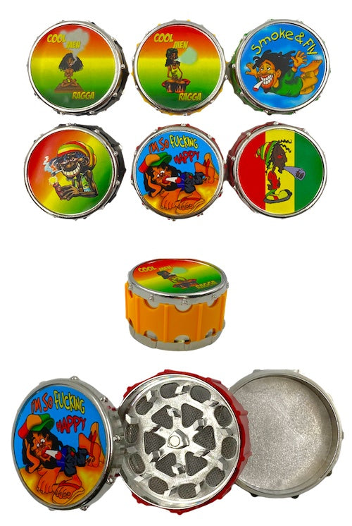 Grinder - Jamaican Drum (2.1")