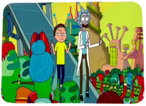 Silicone Dab Mat - Cartoon Crazy (10.75