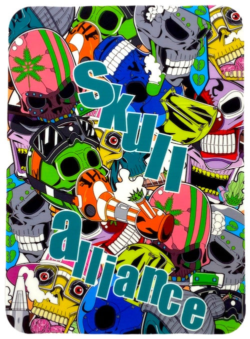 Silicone Dab Mat - Cartoon Crazy (10.75