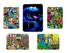 Silicone Dab Mat - Cartoon Crazy (10.75