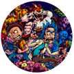 Round Silicone Dab Mat - Family Affairs (8