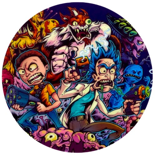 Round Silicone Dab Mat - Family Affairs (8