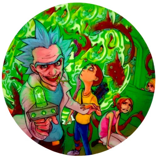 Round Silicone Dab Mat - Family Affairs (8