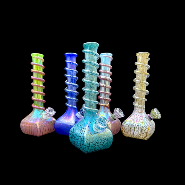 Soft Glass Water Pipe - Arabian Vase (12.5")