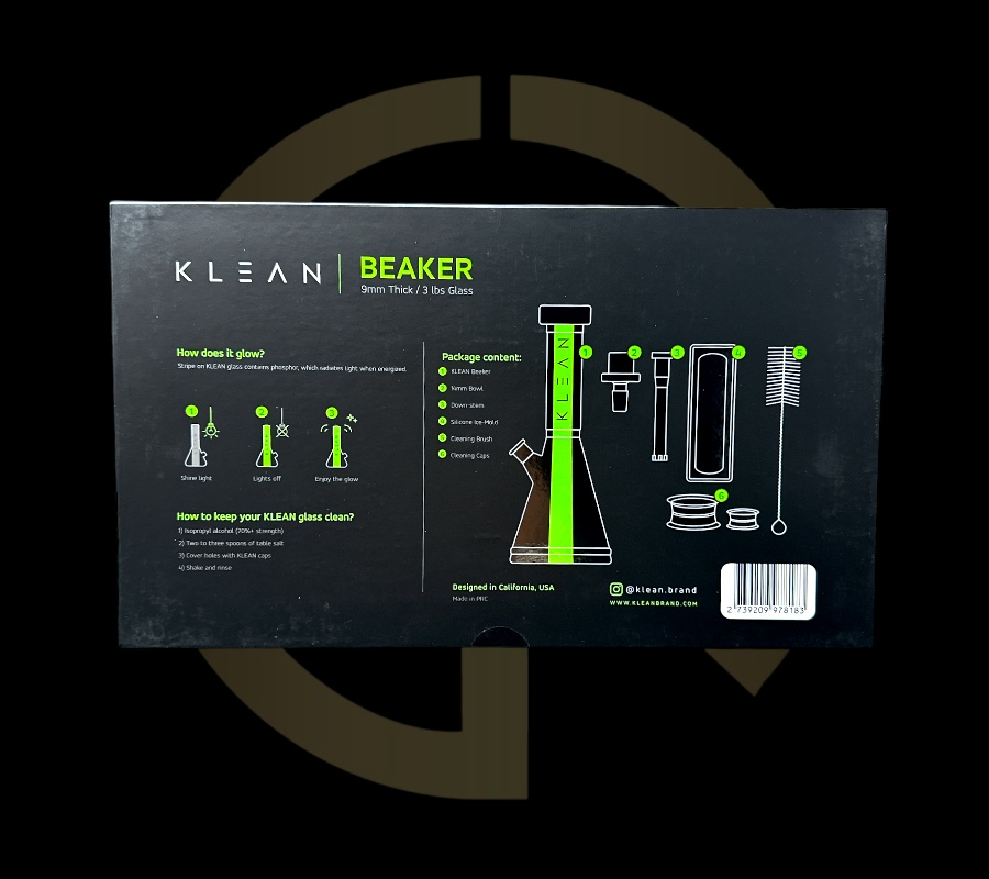 KLEAN Glass - Beaker (12