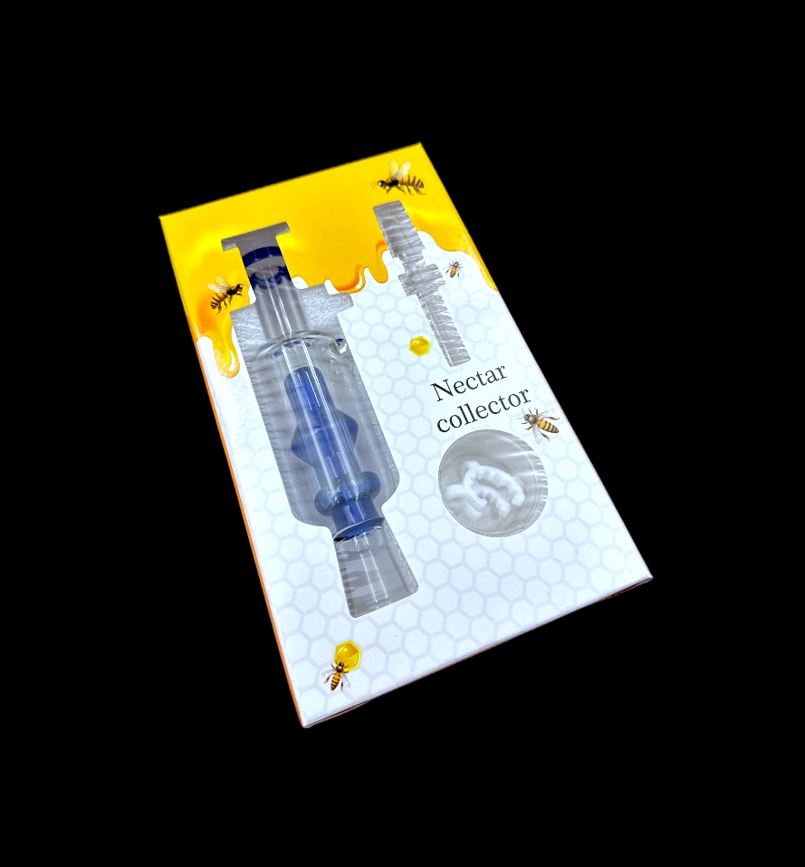 Glass Nectar Collector - Lincoln Hat Perc (9
