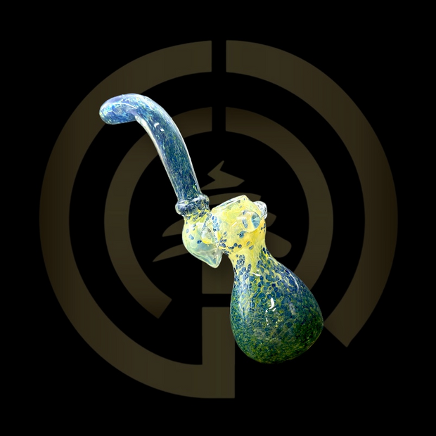 Glass Bubbler - Water Marks (9.5")