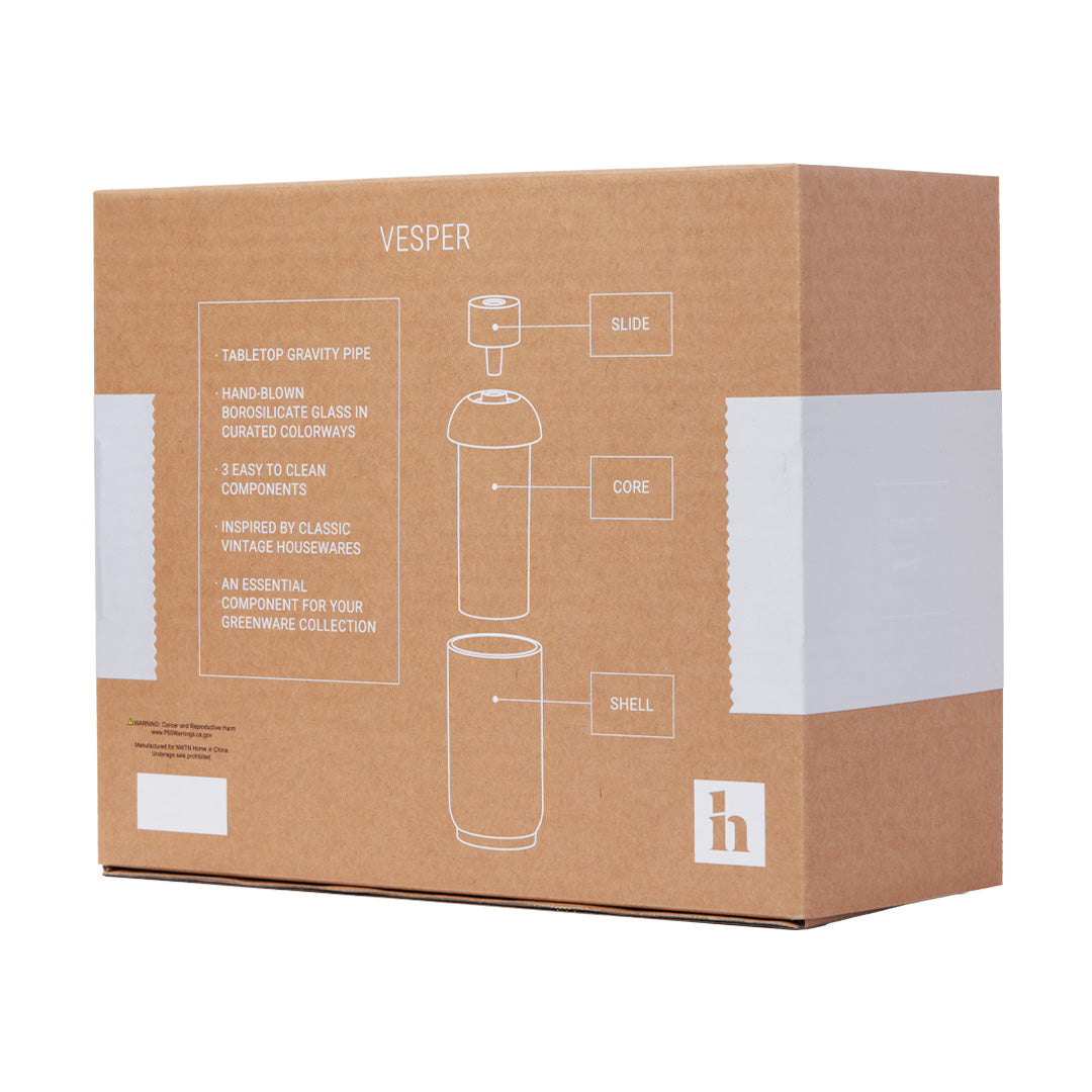 Nwtn Home - Vesper Gravity Bong - Petal