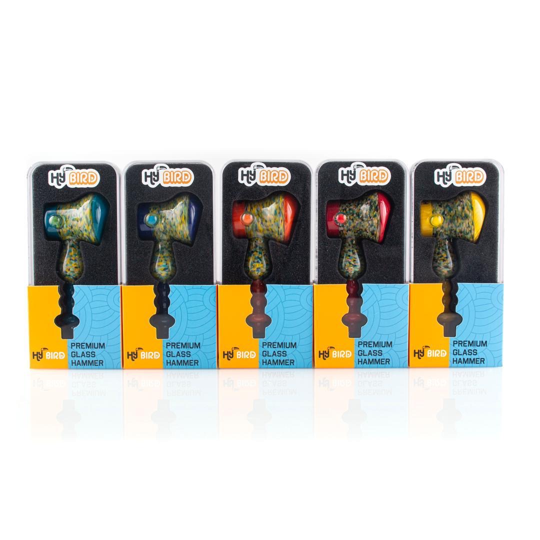 HyBird Premium Glass Bubbler - Hammer (4.5