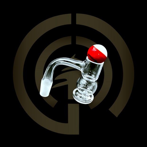 Space King Quartz Bangers - Fully Fused Round Belly Terp Slurper (14mm)