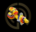 Glass Bubbler - Fish Tail (7