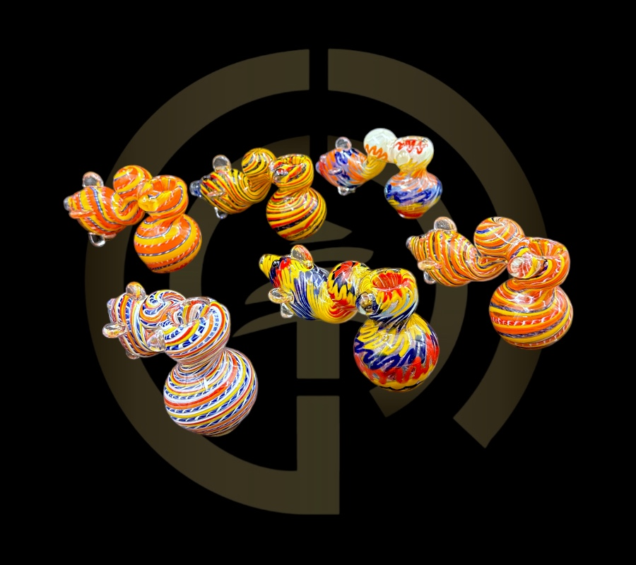Glass Bubbler - Fish Tail (7