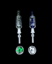 Glass Nectar Collector - Lincoln Hat Perc (9