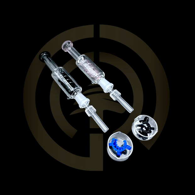 Glass Nectar Collector - Springs (9")