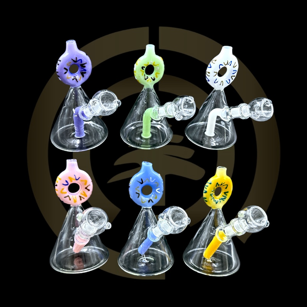 Mini Water Pipe - Mini Donut (6.5")