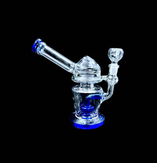 Glass Water Pipe - Egg Head (8