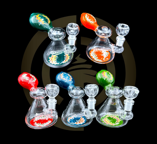 Mini Water Pipe - Flat Top (5.5")