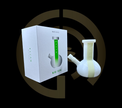 KLEAN Glass - White Series - Mini Bong (8
