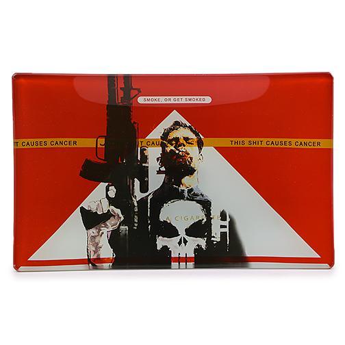 Glass Tray - Big Red Punisher