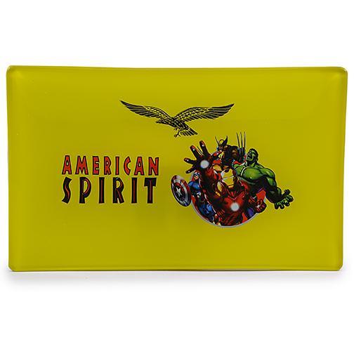 Glass Tray - American Heroes