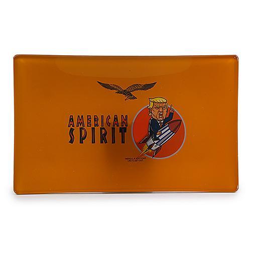 Glass Tray - Orange Guy