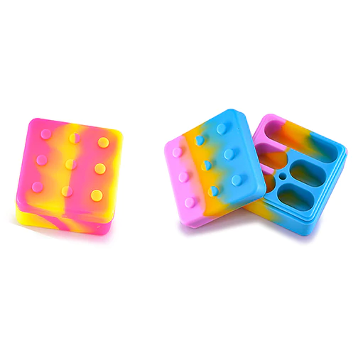 Silicone Container - Square Brick (2