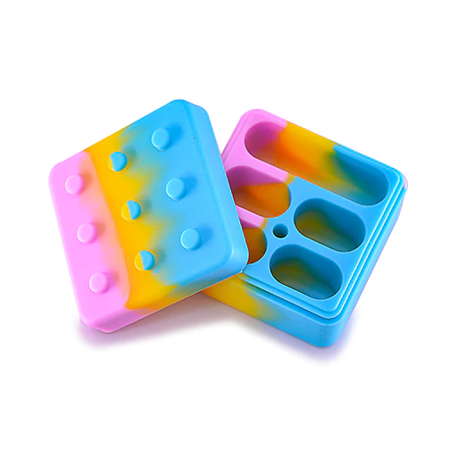 Silicone Container - Square Brick (2