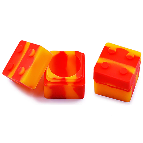Silicone Container - Mini Lego (1