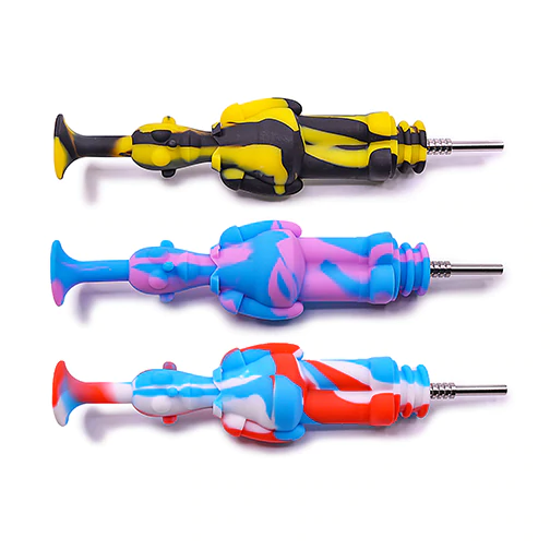 Silicone Nectar Collector - Homer (7.25")