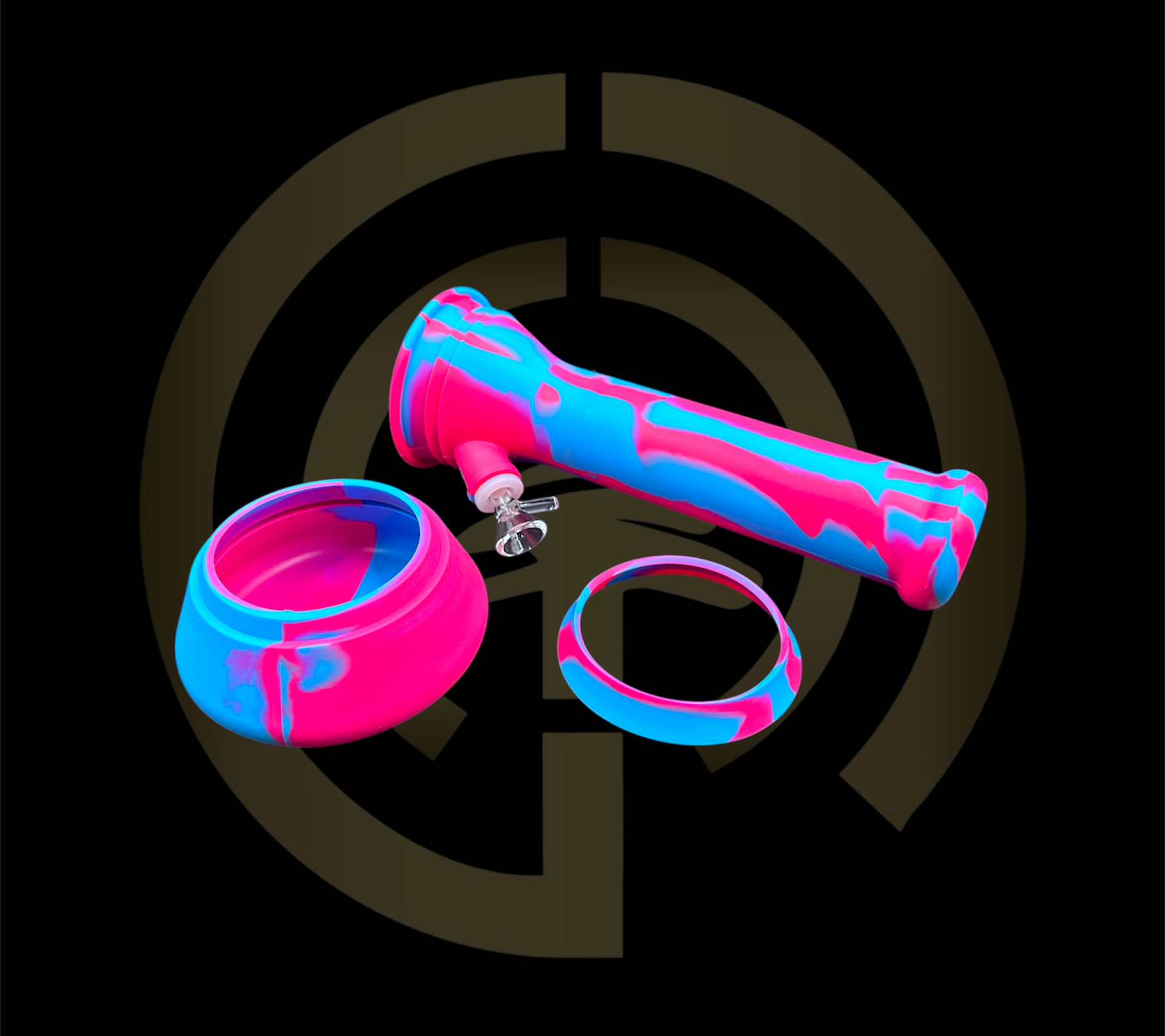 Silicone Water Pipe - Jumbo Beaker (12