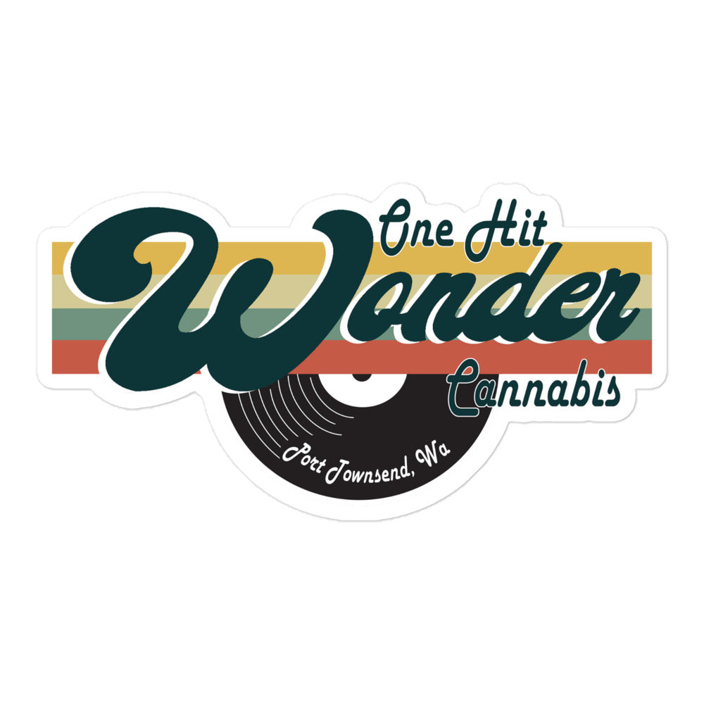 One Hit Wonder Port Townsend Sticker - 5.5x5.5in