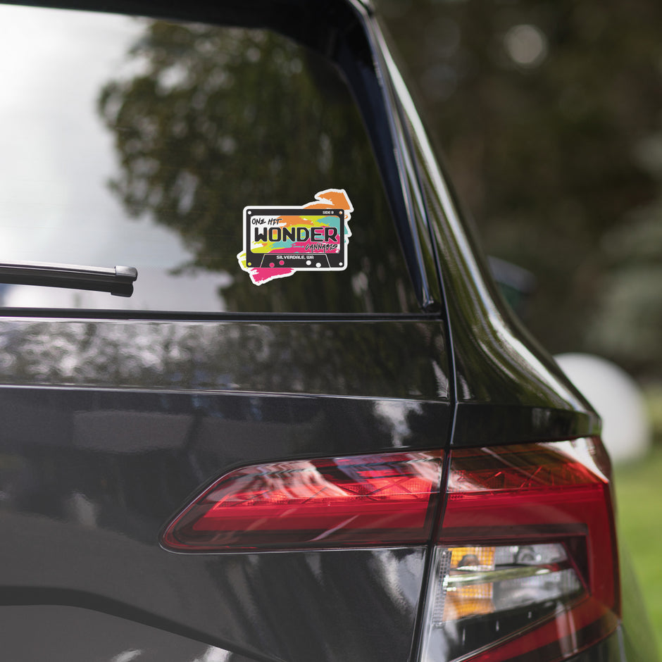 One Hit Wonder Silverdale Sticker - 5.5x5.5in, front detail