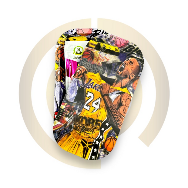 Slim Metal Rolling Tray w/ 3D Magnetic Lid - Mamba Collage