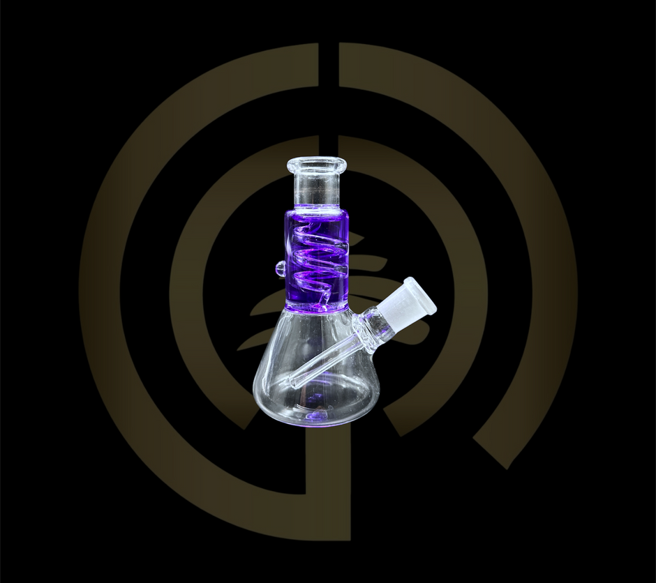 Glass Water Pipe - Mini Lab Glycerin (4.5