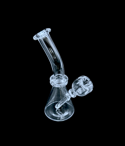Mini Quartz Beaker - Slitz (5