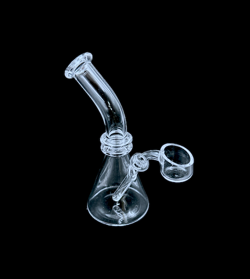 Mini Quartz Beaker - Half (5")