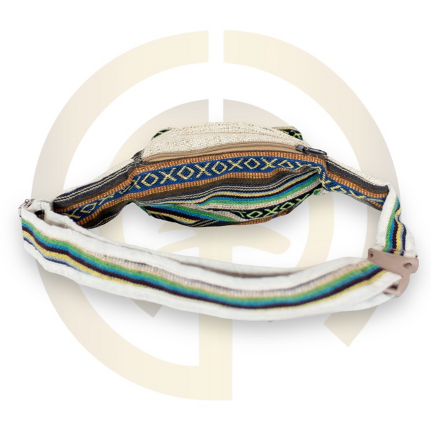 Nature Sacks - Handcrafted Hemp Fanny Packs - Green