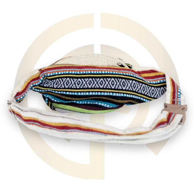 Nature Sacks - Handcrafted Hemp Fanny Packs - Rainbow