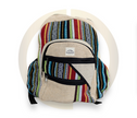 Nature Sacks - Handcrafted Hemp Backpack - Rainbow Design